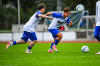 11.10.2026, Bad Wörishofen, Bayern, Deutschland. U19 (A-Jun.) Kreisklasse Allgäu – Nord: FC Bad Wörishofen U19 gegen JFG Wertachtal U19. Spielort: Stadion Unteres Hart. Saison 2026/2027. Fabio Hellwagner (FC Bad Wörishofen) am Ball, mit dem Ball, in einer Spielszene