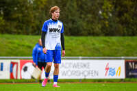 11.10.2026, Bad Wörishofen, Bayern, Deutschland. U19 (A-Jun.) Kreisklasse Allgäu – Nord: FC Bad Wörishofen U19 gegen JFG Wertachtal U19. Spielort: Stadion Unteres Hart. Saison 2026/2027. Paul Koch (FC Bad Wörishofen) nachdenklich, ernst, fokussiert