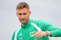 15.07.2026, Bad Wörishofen, Deutschland, 2. Bundesliga, Saison 2026/2027, Der SpVgg Greuther Fürth startet mit der ersten Trainingseinheit in sein Sommertrainingslager in Bad Wörishofen (Unterallgäu). Der Verein bereitet sich dort auf die Saison 2026/2027 vor. Felix Higl (SpVgg Greuther Fürth)