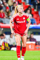 22.09.2026, Unterhaching, Deutschland. UEFA Women's Champions League, 1. Spieltag der Ligaphase: FC Bayern München Frauen gegen Manchester City. UWCL-Auftakt der FC Bayern Frauen und erstes UWCL-Pflichtspiel im neuen Zuhause Sportpark Unterhaching. Glódís Perla Viggósdóttir (FC Bayern Frauen)