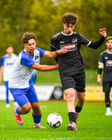 11.10.2026, Bad Wörishofen, Bayern, Deutschland. U19 (A-Jun.) Kreisklasse Allgäu – Nord: FC Bad Wörishofen U19 gegen JFG Wertachtal U19. Spielort: Stadion Unteres Hart. Saison 2026/2027. Fabio Hellwagner (FC Bad Wörishofen) am Ball, mit dem Ball, in einer Spielszene