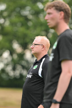 15.07.2026, Bad Wörishofen, Deutschland, 2. Bundesliga, Saison 2026/2027, Der SpVgg Greuther Fürth startet mit der ersten Trainingseinheit in sein Sommertrainingslager in Bad Wörishofen (Unterallgäu). Der Verein bereitet sich dort auf die Saison 2026/2027 vor. Cheftrainer Heiko Vogel (SpVgg Greuther Fürth)