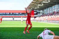 06.09.2026, München, Deutschland. Google Pixel Frauen-Bundesliga: FC Bayern München Frauen gegen SC Freiburg Frauen am FC Bayern Campus. Pernille Harder (FC Bayern Frauen)