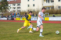 28.03.2026, Mindelheim (Deutschland): Spiel der Kreisliga Allgäu Nord zwischen dem TSV Mindelheim und dem FSV Lamerdingen im Julius-Strohmayer-Stadion.