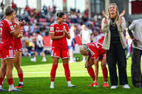 19.09.2026, München, Deutschland. Google Pixel Frauen-Bundesliga: FC Bayern München Frauen gegen 1. FC Köln Frauen am FC Bayern Campus. Kassandra Potsi (FC Bayern Frauen)