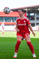 19.09.2026, München, Deutschland. Google Pixel Frauen-Bundesliga: FC Bayern München Frauen gegen 1. FC Köln Frauen am FC Bayern Campus. Sarah Mattner (FC Bayern Frauen)
