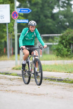15.07.2026, Bad Wörishofen, Deutschland, 2. Bundesliga, Saison 2026/2027, Der SpVgg Greuther Fürth startet mit der ersten Trainingseinheit in sein Sommertrainingslager in Bad Wörishofen (Unterallgäu). Der Verein bereitet sich dort auf die Saison 2026/2027 vor. Dennis Srbeny (SpVgg Greuther Fürth)