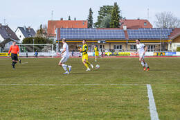 28.03.2026, Mindelheim (Deutschland): Spiel der Kreisliga Allgäu Nord zwischen dem TSV Mindelheim und dem FSV Lamerdingen im Julius-Strohmayer-Stadion.