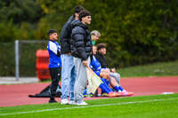 11.10.2026, Bad Wörishofen, Bayern, Deutschland. U19 (A-Jun.) Kreisklasse Allgäu – Nord: FC Bad Wörishofen U19 gegen JFG Wertachtal U19. Spielort: Stadion Unteres Hart. Saison 2026/2027. Besart Veselaj (FC Bad Wörishofen) nachdenklich, ernst, fokussiert