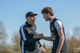 Mindelheim, Deutschland – 11.04.2026: Fußball, TSV Mindelheim vs SV Lachen, KL Allgäu Nord 2025/26 (22. Spieltag).