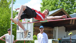 Mindelheim, Deutschland - 09.05.2026: Wettkampf bei der Internationalen Bodensee-Leichtathletik (IBL) 2026 im Julius-Stromayer-Stadion.