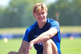 24.07.2026, Bad Wörishofen, Deutschland. 2. Bundesliga: Der SV Darmstadt 98 absolviert das Abschlusstraining im Sommertrainingslager vor dem Testspiel. Fynn-Luca Lakenmacher (SV Darmstadt 98)