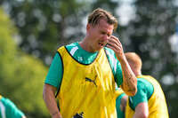 16.07.2026, Bad Wörishofen, Deutschland, 2. Bundesliga, Saison 2026/2027, Der SpVgg Greuther Fürth startet mit der zweiten Trainingseinheit in sein Sommertrainingslager in Bad Wörishofen (Unterallgäu). Der Verein bereitet sich dort auf die Saison 2026/2027 vor. Felix Klaus (SpVgg Greuther Fürth)