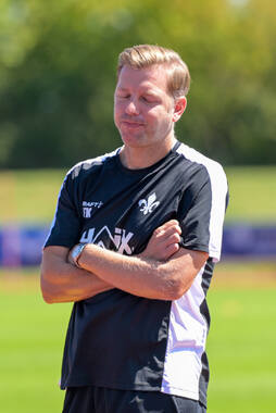 24.07.2026, Bad Wörishofen, Deutschland. 2. Bundesliga: Der SV Darmstadt 98 absolviert das Abschlusstraining im Sommertrainingslager vor dem Testspiel. Cheftrainer Florian Kohfeldt (SV Darmstadt 98)