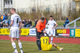 28.03.2026, Mindelheim (Deutschland): Spiel der Kreisliga Allgäu Nord zwischen dem TSV Mindelheim und dem FSV Lamerdingen im Julius-Strohmayer-Stadion.