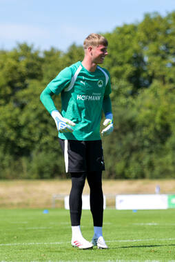 16.07.2026, Bad Wörishofen, Deutschland, 2. Bundesliga, Saison 2026/2027, Der SpVgg Greuther Fürth startet mit der zweiten Trainingseinheit in sein Sommertrainingslager in Bad Wörishofen (Unterallgäu). Der Verein bereitet sich dort auf die Saison 2026/2027 vor. Florian Hellstern (SpVgg Greuther Fürth)