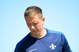 24.07.2026, Bad Wörishofen, Deutschland. 2. Bundesliga: Der SV Darmstadt 98 absolviert das Abschlusstraining im Sommertrainingslager vor dem Testspiel. Aleksandar Vukotic (SV Darmstadt 98)