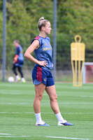 19.08.2026, München, Deutschland. Google Pixel Frauen-Bundesliga: Die FC Bayern Frauen absolvieren auf dem FC Bayern Campus eine Trainingseinheit vor dem Bundesliga-Saisonauftakt gegen den 1. FC Union Berlin. Giulia Gwinn (FC Bayern Frauen)