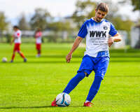 13.09.2026, Bad Wörishofen, Deutschland. U19-Freundschaftsspiel: FC Bad Wörishofen gegen SC Wörthsee. Ylli Vezaj (FC Bad Wörishofen)