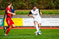 03.10.2026, Mindelheim, Deutschland. Kreisliga Allgäu Nord: TSV Mindelheim gegen (SG) Sontheim/Westerheim. Spielort: Julius-Strohmayer Stadion. David Kienle (TSV Mindelheim) beim Pass, beim Zuspiel, bei der Ballabgabe