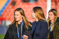 22.09.2026, Unterhaching, Deutschland. UEFA Women's Champions League, 1. Spieltag der Ligaphase: FC Bayern München Frauen gegen Manchester City. UWCL-Auftakt der FC Bayern Frauen und erstes UWCL-Pflichtspiel im neuen Zuhause Sportpark Unterhaching. Magdalena Eriksson (FC Bayern Frauen)
