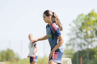 05.08.2026, München, Deutschland. Google Pixel Frauen-Bundesliga: Die FC Bayern Frauen absolvieren auf dem FC Bayern Campus eine Trainingseinheit zur Vorbereitung auf das Testspiel gegen Paris FC. Kassandra Potsi (FC Bayern Frauen)