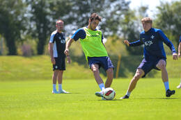 24.07.2026, Bad Wörishofen, Deutschland. 2. Bundesliga: Der SV Darmstadt 98 absolviert das Abschlusstraining im Sommertrainingslager vor dem Testspiel. Christopher Lannert (SV Darmstadt 98)