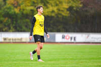 17.10.2026, Mindelheim, Bayern, Deutschland. Kreisliga Allgäu Nord: TSV Mindelheim gegen SV Oberegg. Spielort: Julius-Strohmayer-Stadion. Darius Argintaru (TSV Mindelheim) nachdenklich, ernst, fokussiert