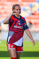 22.09.2026, Unterhaching, Deutschland. UEFA Women's Champions League, 1. Spieltag der Ligaphase: FC Bayern München Frauen gegen Manchester City. UWCL-Auftakt der FC Bayern Frauen und erstes UWCL-Pflichtspiel im neuen Zuhause Sportpark Unterhaching. Glódís Perla Viggósdóttir (FC Bayern Frauen)