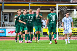 18.07.2026, Mindelheim, Deutschland. Testspiel zwischen dem FC Zürich und der SpVgg Greuther Fürth im Rahmen der Saisonvorbereitung 2026/2027. Fürth jubelt.