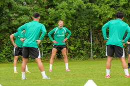 15.07.2026, Bad Wörishofen, Deutschland, 2. Bundesliga, Saison 2026/2027, Der SpVgg Greuther Fürth startet mit der ersten Trainingseinheit in sein Sommertrainingslager in Bad Wörishofen (Unterallgäu). Der Verein bereitet sich dort auf die Saison 2026/2027 vor. Felix Higl (SpVgg Greuther Fürth)