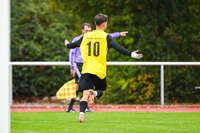 17.10.2026, Mindelheim, Bayern, Deutschland. Kreisliga Allgäu Nord: TSV Mindelheim gegen SV Oberegg. Spielort: Julius-Strohmayer-Stadion. Anel Junuzovic (TSV Mindelheim) beim Jubel, jubelnd, feiernd