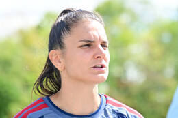 19.08.2026, München, Deutschland. Google Pixel Frauen-Bundesliga: Die FC Bayern Frauen absolvieren auf dem FC Bayern Campus eine Trainingseinheit vor dem Bundesliga-Saisonauftakt gegen den 1. FC Union Berlin. Jovana Damnjanovic (FC Bayern Frauen)