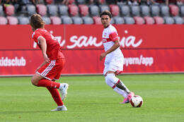 19.08.2026, München, Deutschland. FC Bayern München U19 vs. VfB Stuttgart U19 am FC Bayern Campus in München. Übersicht