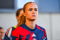 06.09.2026, München, Deutschland. Google Pixel Frauen-Bundesliga: FC Bayern München Frauen gegen SC Freiburg Frauen am FC Bayern Campus. Sophie Proost (FC Bayern Frauen)
