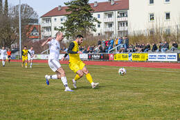 28.03.2026, Mindelheim (Deutschland): Spiel der Kreisliga Allgäu Nord zwischen dem TSV Mindelheim und dem FSV Lamerdingen im Julius-Strohmayer-Stadion.
