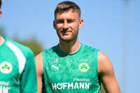 16.07.2026, Bad Wörishofen, Deutschland, 2. Bundesliga, Saison 2026/2027, Der SpVgg Greuther Fürth startet mit der zweiten Trainingseinheit in sein Sommertrainingslager in Bad Wörishofen (Unterallgäu). Der Verein bereitet sich dort auf die Saison 2026/2027 vor. Felix Higl (SpVgg Greuther Fürth)