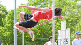 Mindelheim, Deutschland - 09.05.2026: Wettkampf bei der Internationalen Bodensee-Leichtathletik (IBL) 2026 im Julius-Stromayer-Stadion.