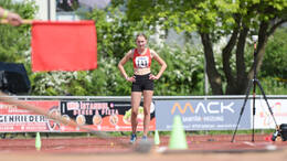 Mindelheim, Deutschland - 09.05.2026: Wettkampf bei der Internationalen Bodensee-Leichtathletik (IBL) 2026 im Julius-Stromayer-Stadion.