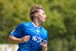 25.07.2026, Bad Wörishofen, Deutschland. Testspiel des SV Darmstadt 98 (2. Bundesliga) gegen die SG Sonnenhof Großaspach (3. Liga). Fynn Lakenmacher (SV Darmstadt 98)