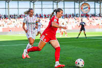 06.09.2026, München, Deutschland. Google Pixel Frauen-Bundesliga: FC Bayern München Frauen gegen SC Freiburg Frauen am FC Bayern Campus. Sarah Mattner (FC Bayern Frauen)