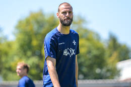 24.07.2026, Bad Wörishofen, Deutschland. 2. Bundesliga: Der SV Darmstadt 98 absolviert das Abschlusstraining im Sommertrainingslager vor dem Testspiel. Aleksandar Vukotic (SV Darmstadt 98)