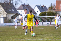28.03.2026, Mindelheim (Deutschland): Spiel der Kreisliga Allgäu Nord zwischen dem TSV Mindelheim und dem FSV Lamerdingen im Julius-Strohmayer-Stadion.