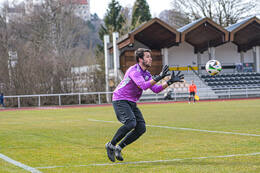 28.03.2026, Mindelheim (Deutschland): Spiel der Kreisliga Allgäu Nord zwischen dem TSV Mindelheim und dem FSV Lamerdingen im Julius-Strohmayer-Stadion.