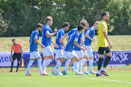 25.07.2026, Bad Wörishofen, Deutschland. Testspiel des SV Darmstadt 98 (2. Bundesliga) gegen die SG Sonnenhof Großaspach (Regionalliga Südwest). Darmstadt jubelt zum 1:0