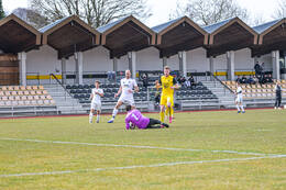 28.03.2026, Mindelheim (Deutschland): Spiel der Kreisliga Allgäu Nord zwischen dem TSV Mindelheim und dem FSV Lamerdingen im Julius-Strohmayer-Stadion.