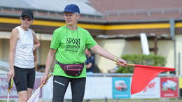 Mindelheim, Deutschland - 09.05.2026: Wettkampf bei der Internationalen Bodensee-Leichtathletik (IBL) 2026 im Julius-Stromayer-Stadion.
