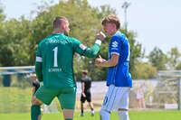 25.07.2026, Bad Wörishofen, Deutschland. Testspiel des SV Darmstadt 98 (2. Bundesliga) gegen die SG Sonnenhof Großaspach (3. Liga). Marcel Schuhen (SV Darmstadt 98), Nicolas Verkooijen (SV Darmstadt 98)