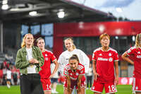 31.08.2026, München, Deutschland. Google Pixel Frauen-Bundesliga: FC Bayern München Frauen gegen 1. FSV Mainz 05 Frauen am FC Bayern Campus. Erstes Heimspiel des FC Bayern München in der Saison 2026/27. Franziska Kett (FC Bayern Frauen)