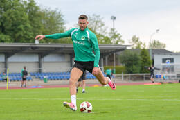 15.07.2026, Bad Wörishofen, Deutschland, 2. Bundesliga, Saison 2026/2027, Der SpVgg Greuther Fürth startet mit der ersten Trainingseinheit in sein Sommertrainingslager in Bad Wörishofen (Unterallgäu). Der Verein bereitet sich dort auf die Saison 2026/2027 vor. Felix Higl (SpVgg Greuther Fürth)